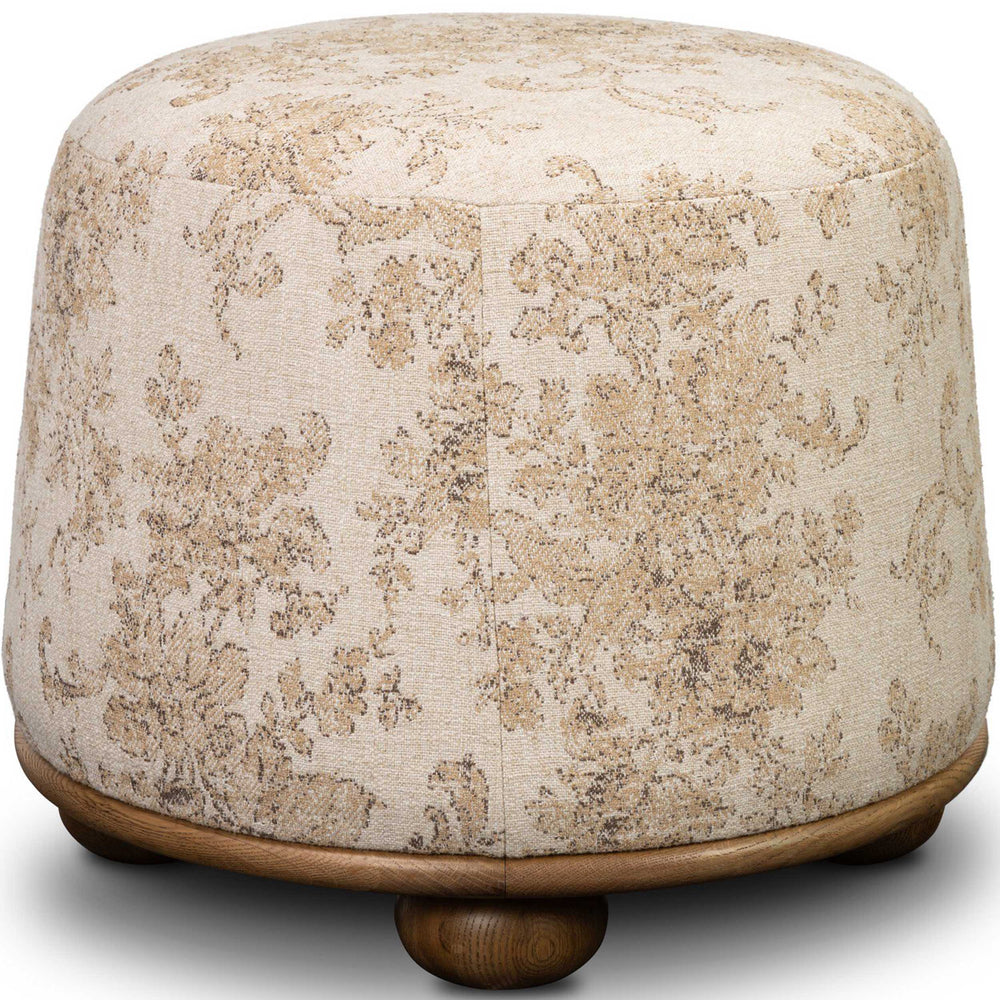 Bilbury Ottoman, Fallingbrook Natural by Four Hands