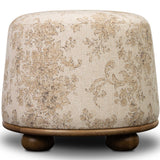 Bilbury Ottoman, Fallingbrook Natural by Four Hands