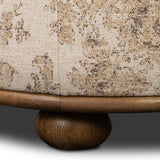 Bilbury Ottoman, Fallingbrook Natural by Four Hands