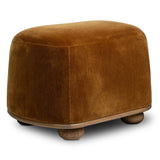 Bilbury Oval Ottoman, Monte Tobacco by Four Hands