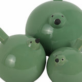 Birds, Dark Sage Green, Set of 3-Accessories-High Fashion Home