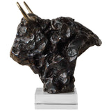 Bison Bust Sculpture-Accessories-High Fashion Home