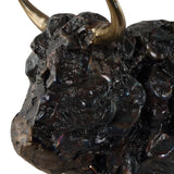 Bison Bust Sculpture-Accessories-High Fashion Home