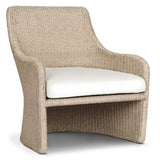 Blaire Outdoor Chair, Vintage White by Four Hands-Furniture - Chair-High Fashion Home