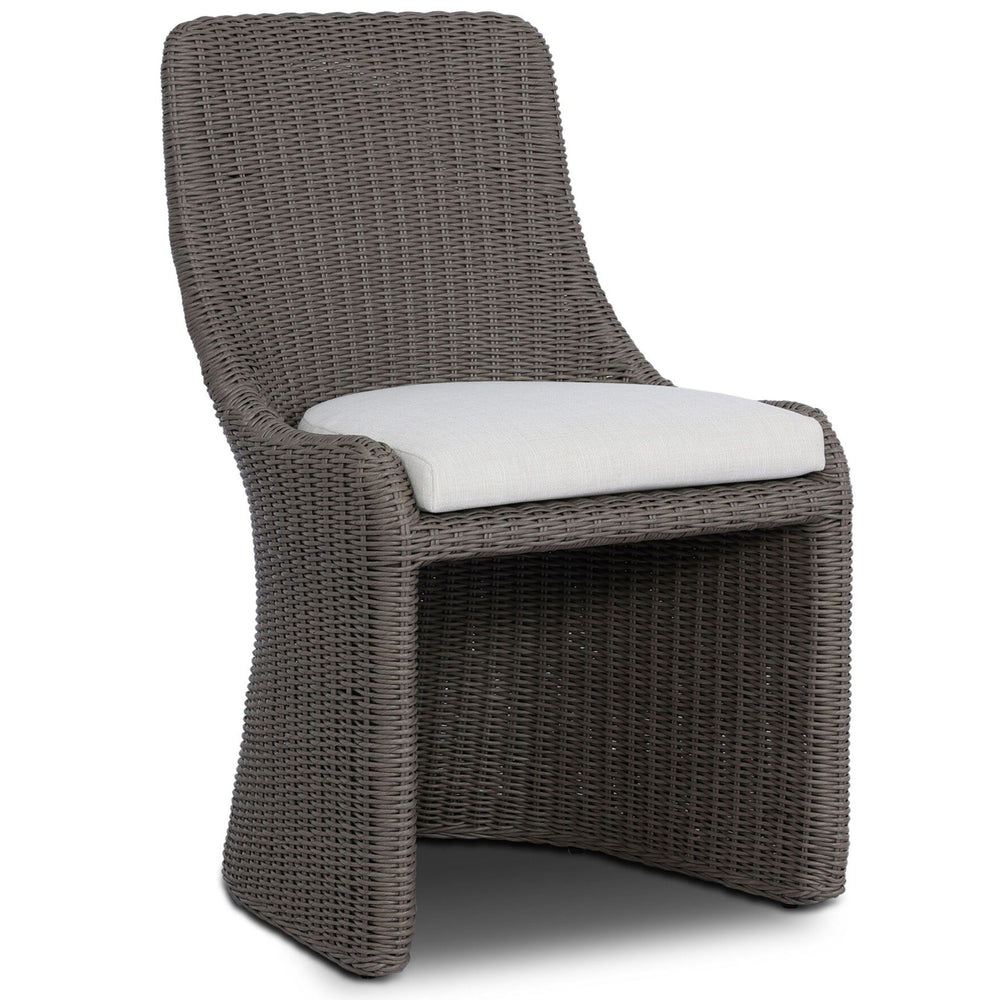 Blaire Outdoor Dining Chair, Vintage Taupe/Vergo Cream, Set of 2 by Four Hands-Furniture - Outdoor-High Fashion Home