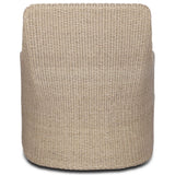 Blaire Outdoor Swivel Chair, Vintage White by Four Hands-Furniture - Outdoor-High Fashion Home