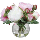Blaire Peony Bouquet, Natural-Accessories-High Fashion Home
