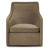 Blaire Swivel Chair, Henry Coffee by Four Hands-Furniture - Chair-High Fashion Home