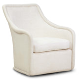 Blaire Swivel Chair, Nomad Snow by Four Hands-Furniture - Chair-High Fashion Home