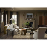 Blaire Swivel Chair, Nomad Snow by Four Hands-Furniture - Chair-High Fashion Home