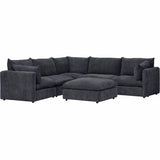 Blaise Sectional, Vickie Charcoal