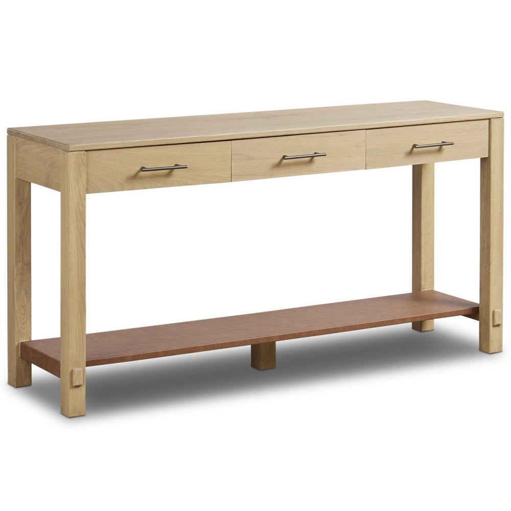 Blake Console Table, Washed Ash by Four Hands-Furniture - Accent Tables-High Fashion Home