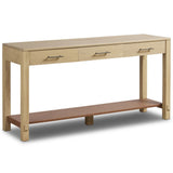 Blake Console Table, Washed Ash by Four Hands-Furniture - Accent Tables-High Fashion Home