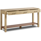 Blake Console Table, Washed Ash by Four Hands-Furniture - Accent Tables-High Fashion Home