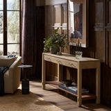 Blake Console Table, Washed Ash by Four Hands-Furniture - Accent Tables-High Fashion Home