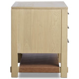 Blake Large Nightstand, Washed Ash by Four Hands