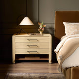 Blake Large Nightstand, Washed Ash by Four Hands