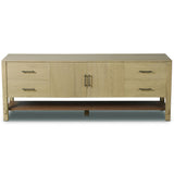 Blake Media Console, Washed Ash by Four Hands-Furniture - Storage-High Fashion Home