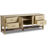 Blake Media Console, Washed Ash by Four Hands-Furniture - Storage-High Fashion Home