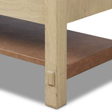 Blake Media Console, Washed Ash by Four Hands-Furniture - Storage-High Fashion Home