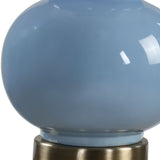 Blanca Table Lamp, Powder Blue-Lighting-High Fashion Home