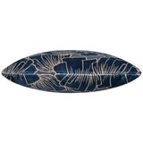Bloom Pillow, Blue-Accessories-High Fashion Home