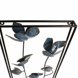 Blooming Flowers Wall Panels, Blue