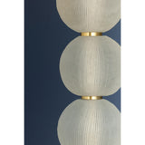 Bloomvale Wall Sconce, Aged Brass
