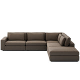 Bloor 4 Piece Sectional w/ Ottoman by Four Hands