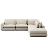 Bloor 4 Piece Sectional w/ Ottoman by Four Hands