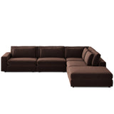 Bloor 4 Piece Sectional w/ Ottoman by Four Hands