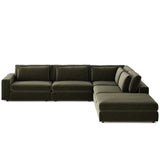 Bloor 4 Piece Sectional w/ Ottoman by Four Hands