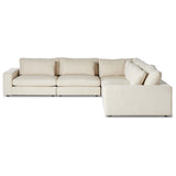 Bloor 5 Piece Sectional, Clairmont Sand