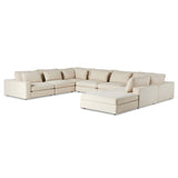 Bloor 7 Piece Sectional w/Ottoman, Clairmont Sand
