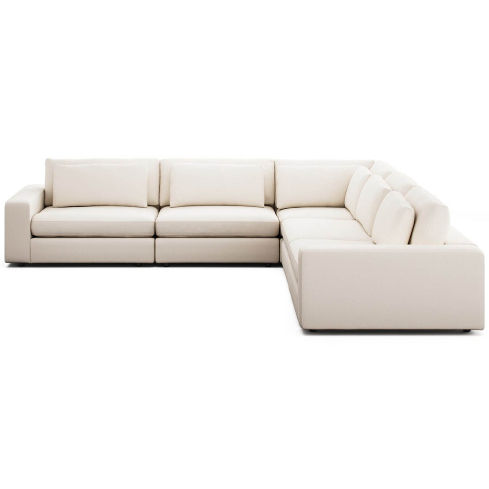 Bloor 5 Piece Sectional, Nomad Marshmallow by Four Hands