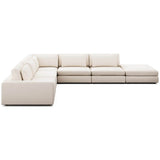 Bloor 5 Piece Sectional, Nomad Marshmallow by Four Hands