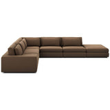 Bloor 5 Piece Sectional, Nomad Mushroom by Four Hands