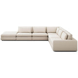 Bloor 5 Piece Sectional, Nomad Snow by Four Hands