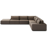 Bloor 5 Piece Sectional, Savoy Coffee by Four Hands