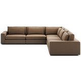 Bloor 5 Piece Sectional, Savoy Ochre by Four Hands