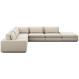 Bloor 5 Piece Sectional, Savoy Parchment by Four Hands