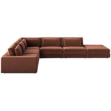 Bloor 5 Piece Sectional, Surrey Auburn by Four Hands