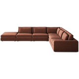 Bloor 5 Piece Sectional, Surrey Auburn by Four Hands