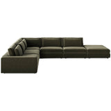 Bloor 5 Piece Sectional, Surrey Olive by Four Hands