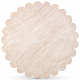 Blossom Coffee Table, Travertine Finish