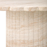 Blossom Coffee Table, Travertine Finish