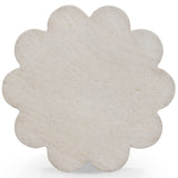 Blossom Outdoor Side Table, Travertine