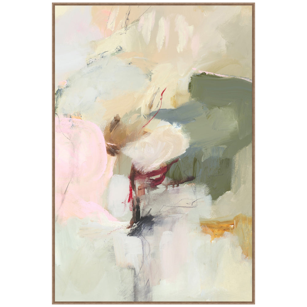 Blossom in Abstraction II Framed