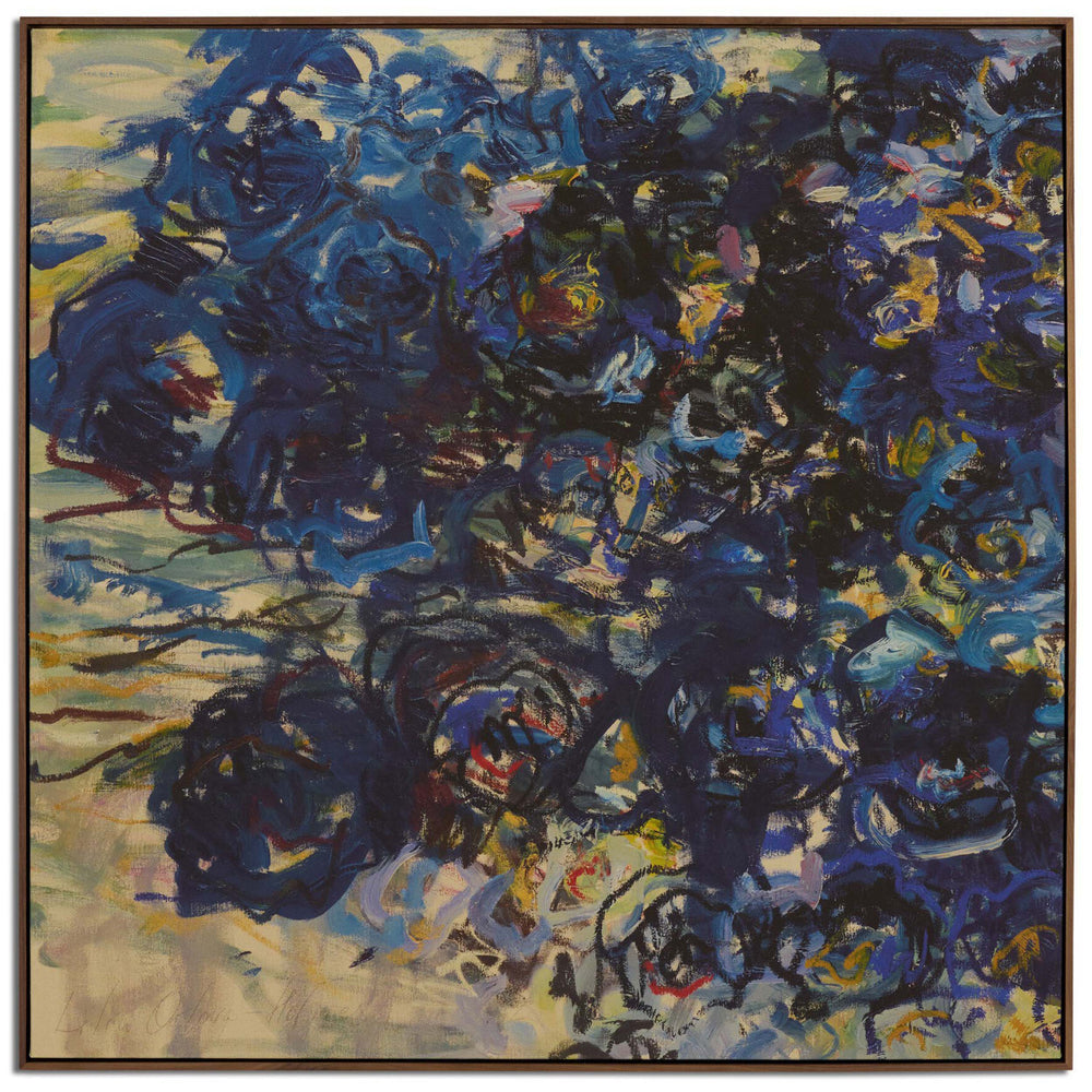 Blue Flowers by Lilia Orlova Holmes by Four Hands-Accessories Artwork-High Fashion Home