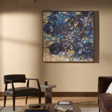Blue Flowers by Lilia Orlova Holmes by Four Hands-Accessories Artwork-High Fashion Home